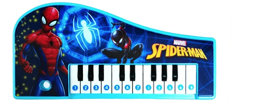 Spiderman mini pian electronic 